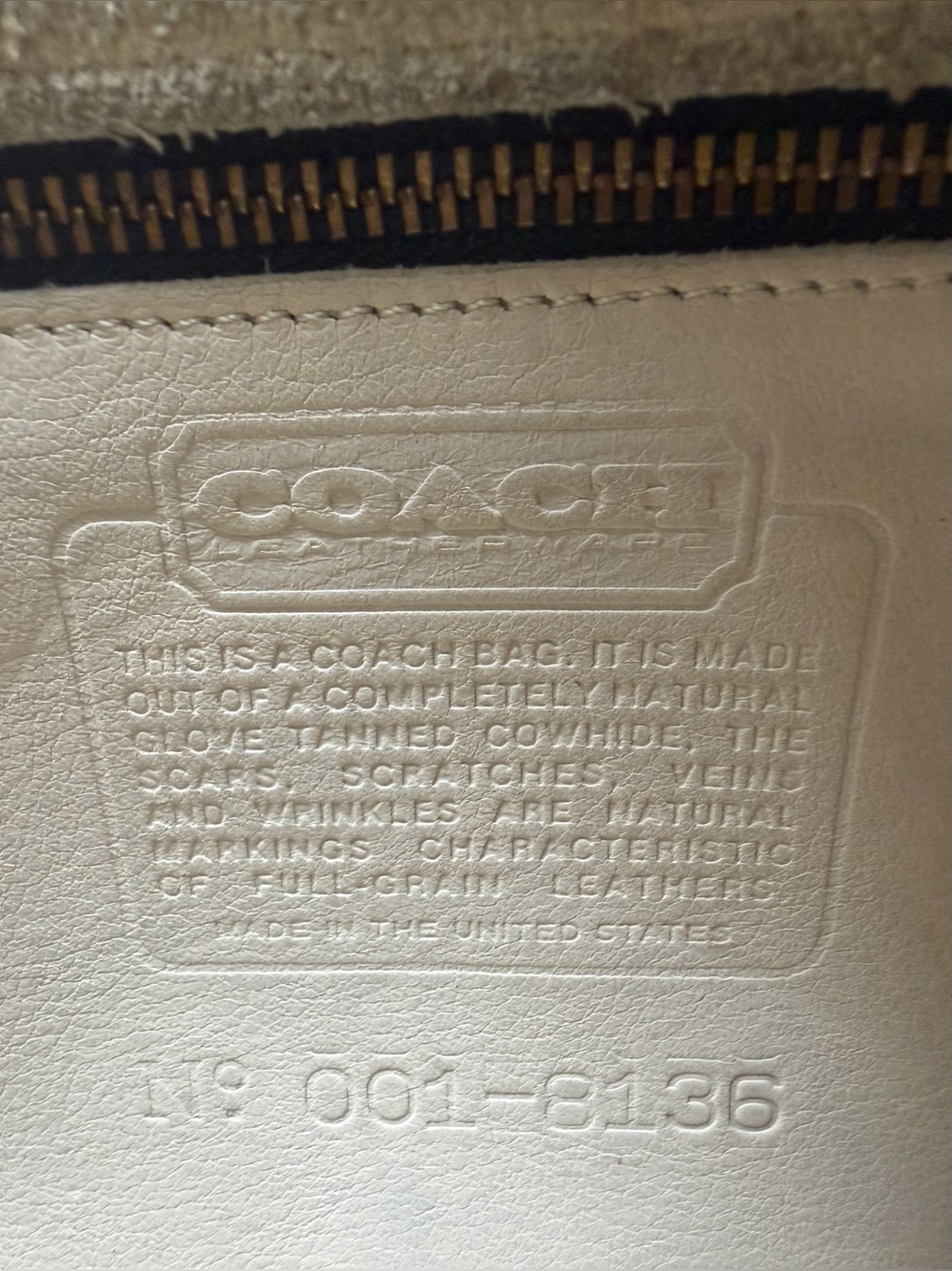 Vintage Coach USA - Compartment Bag Spectator #6850 - Picture 3 of 4